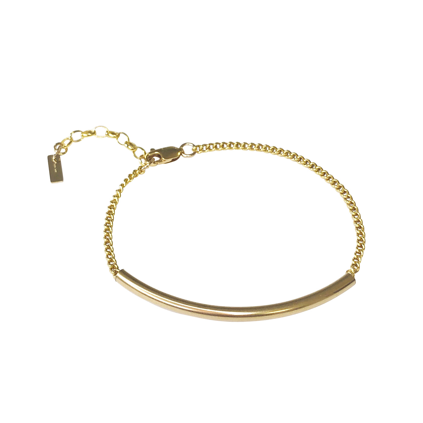 14kt GoldFill Crescent Bracelet