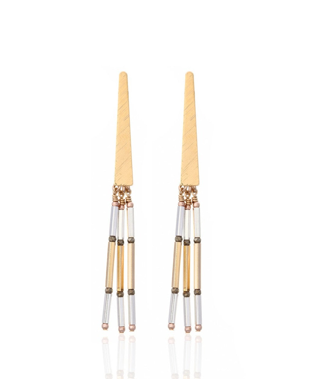 14kt GoldFill Sunray Long Studs