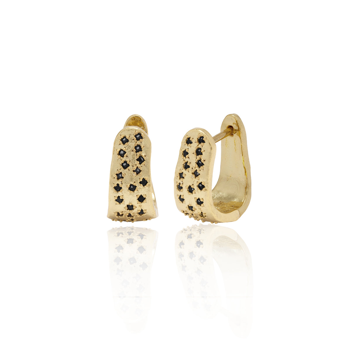 Nightsky Earrings - Vermeil/Cubic Zirconia