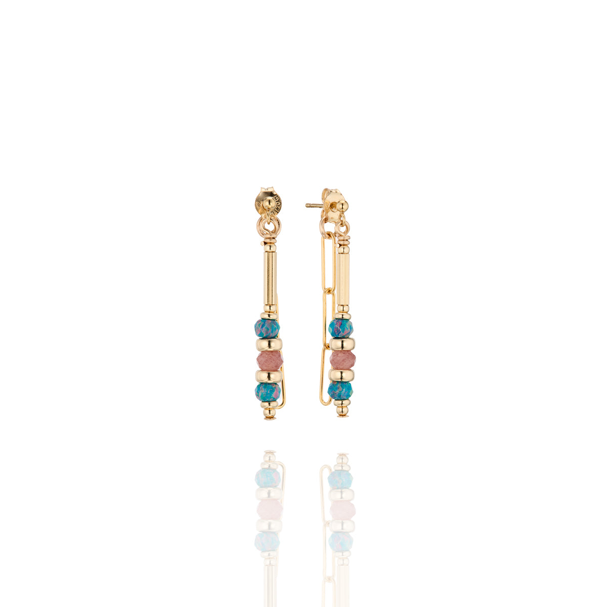 Byzantium Chain Studs