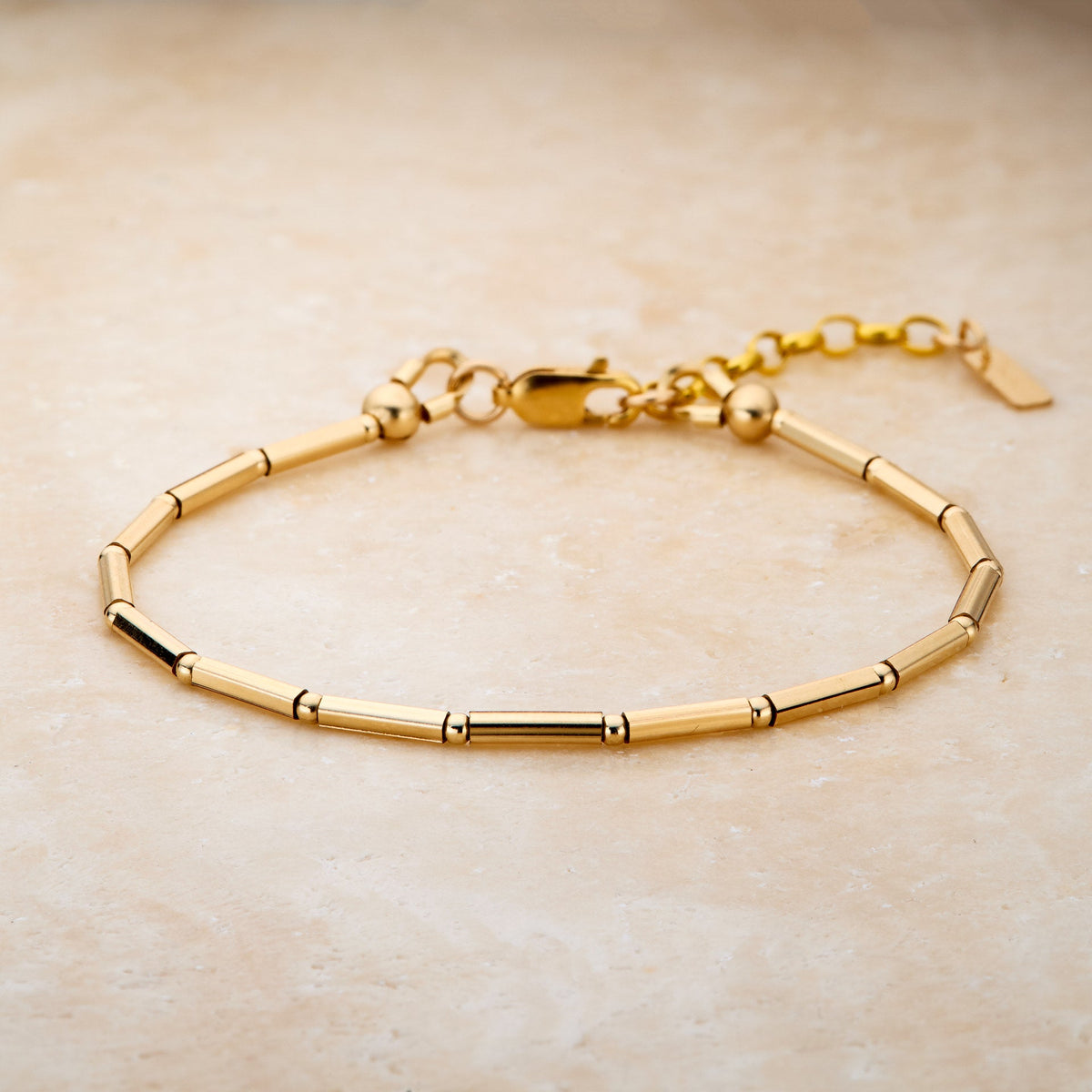14kt GoldFill/Opal Moon Bracelet Stack - Set of Three