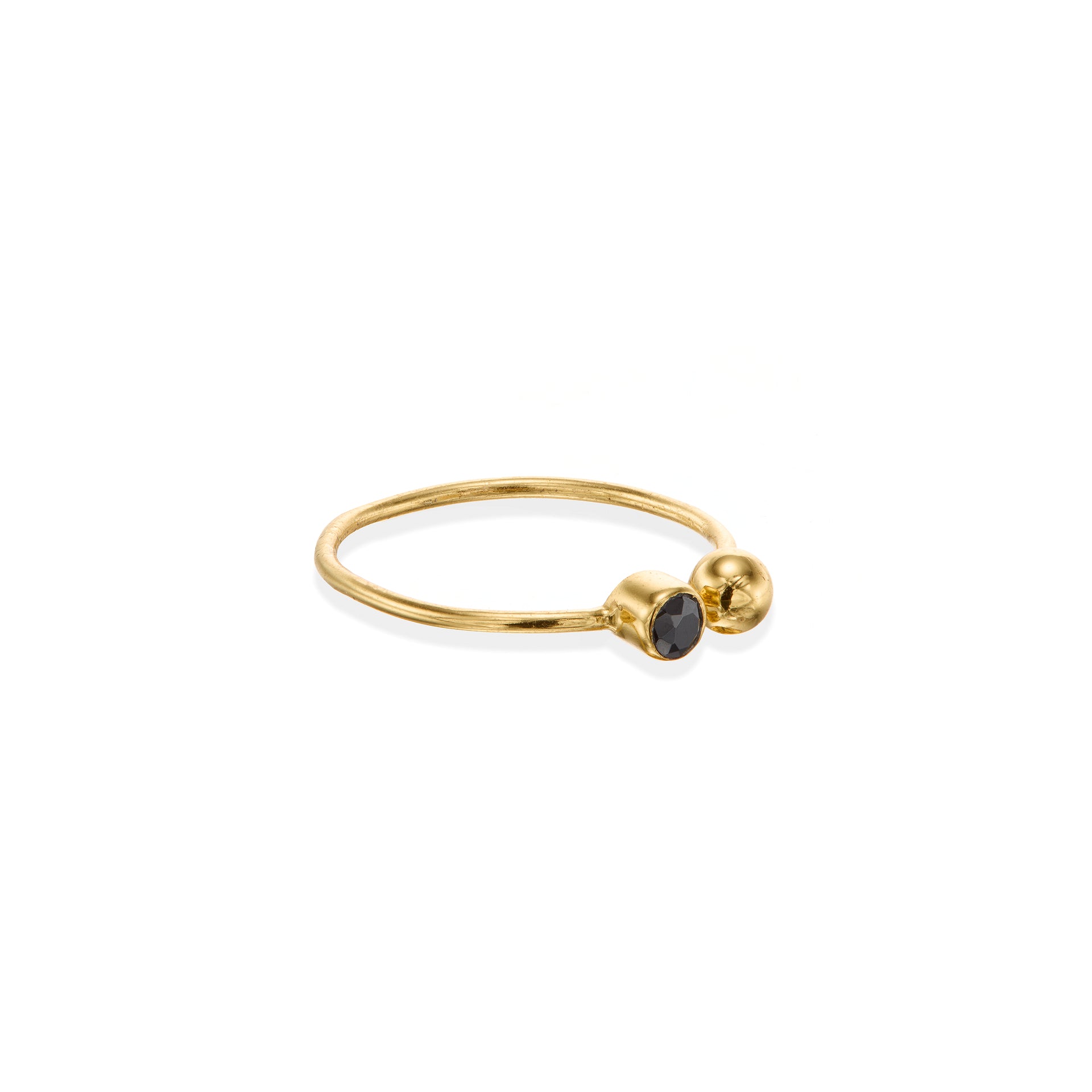 Orbit Ring - Vermeil/Cubic Zirconia