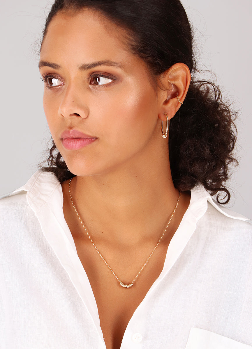 14kt GoldFill Infinity Rings Pendant