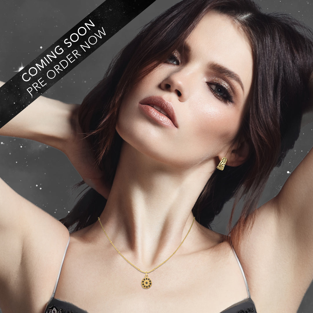 Nightsky Earrings - Vermeil/Cubic Zirconia