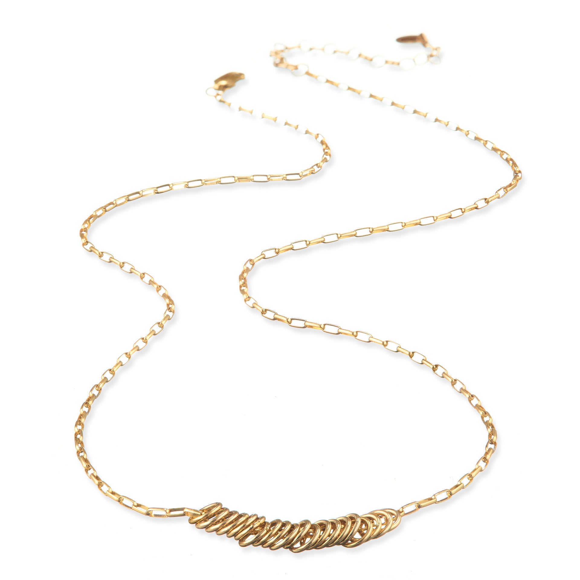 14kt GoldFill Infinity Rings Pendant