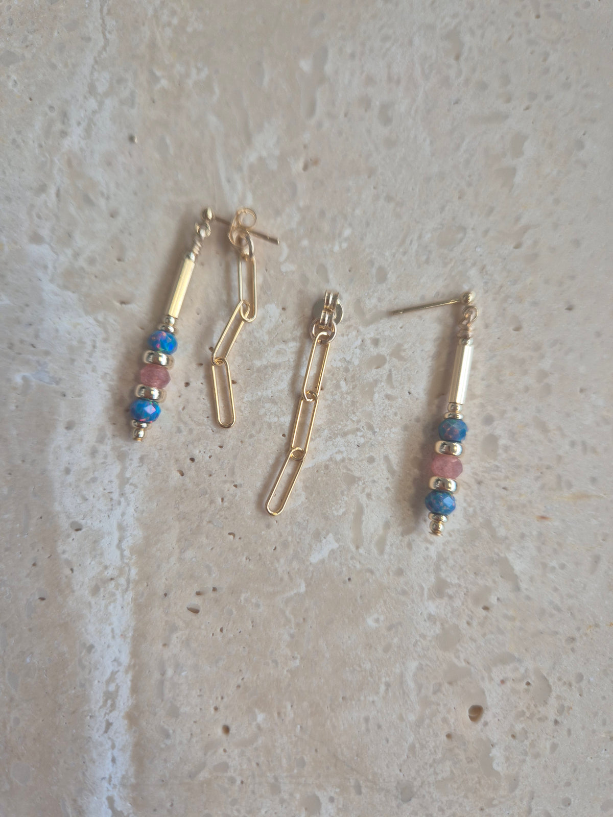 Byzantium Chain Studs