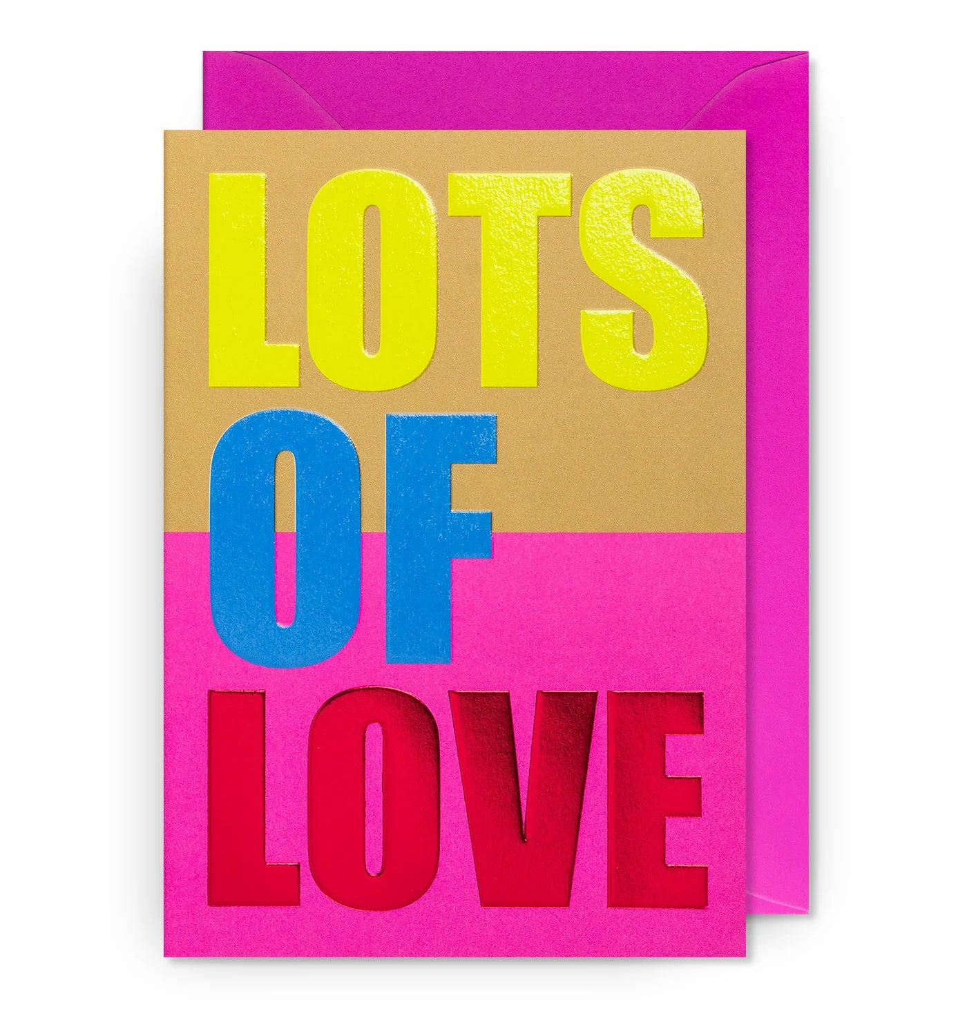 "Lots Of Love" Card
