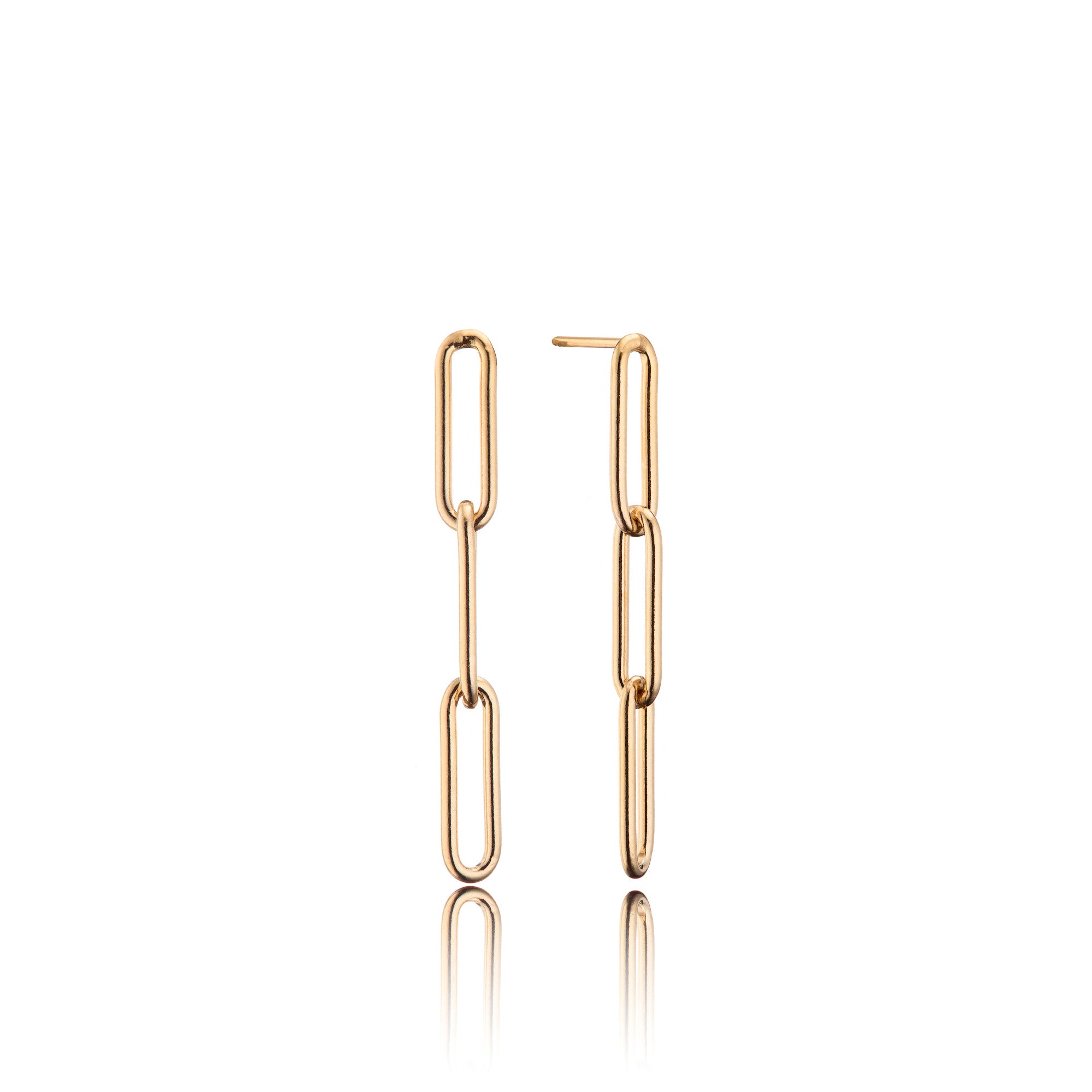 14kt GoldFill Paperclip Earrings