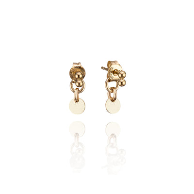 14kt GoldFill Tiny Backdrop Studs