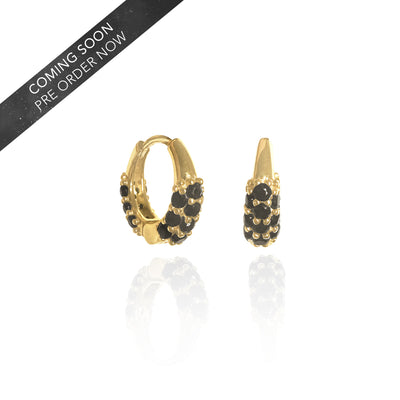 Constellation Mini Hoops - Vermeil/Cubic Zirconia