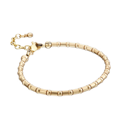 14kt Goldfill beaded bracelet Set