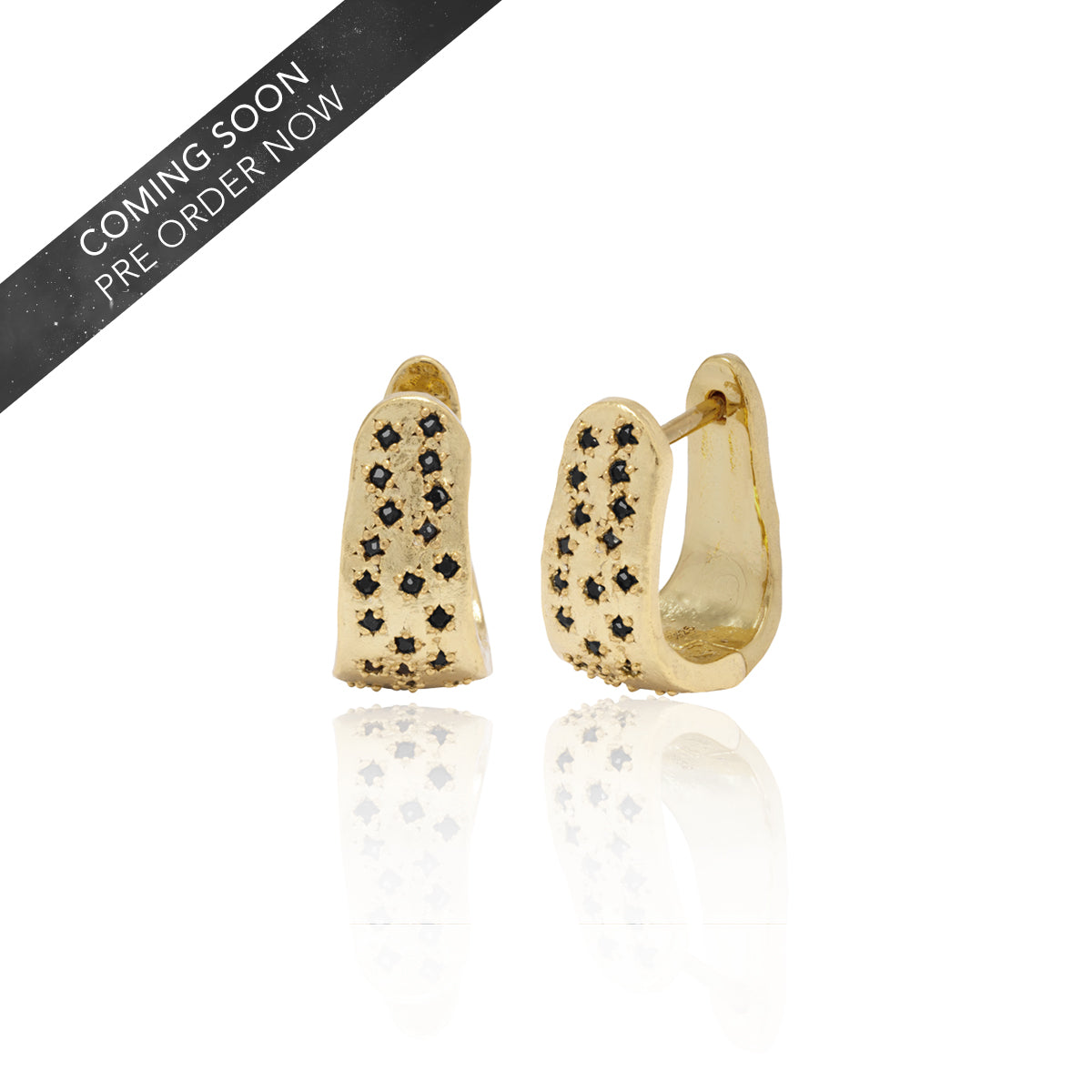 Nightsky Earrings - Vermeil/Cubic Zirconia