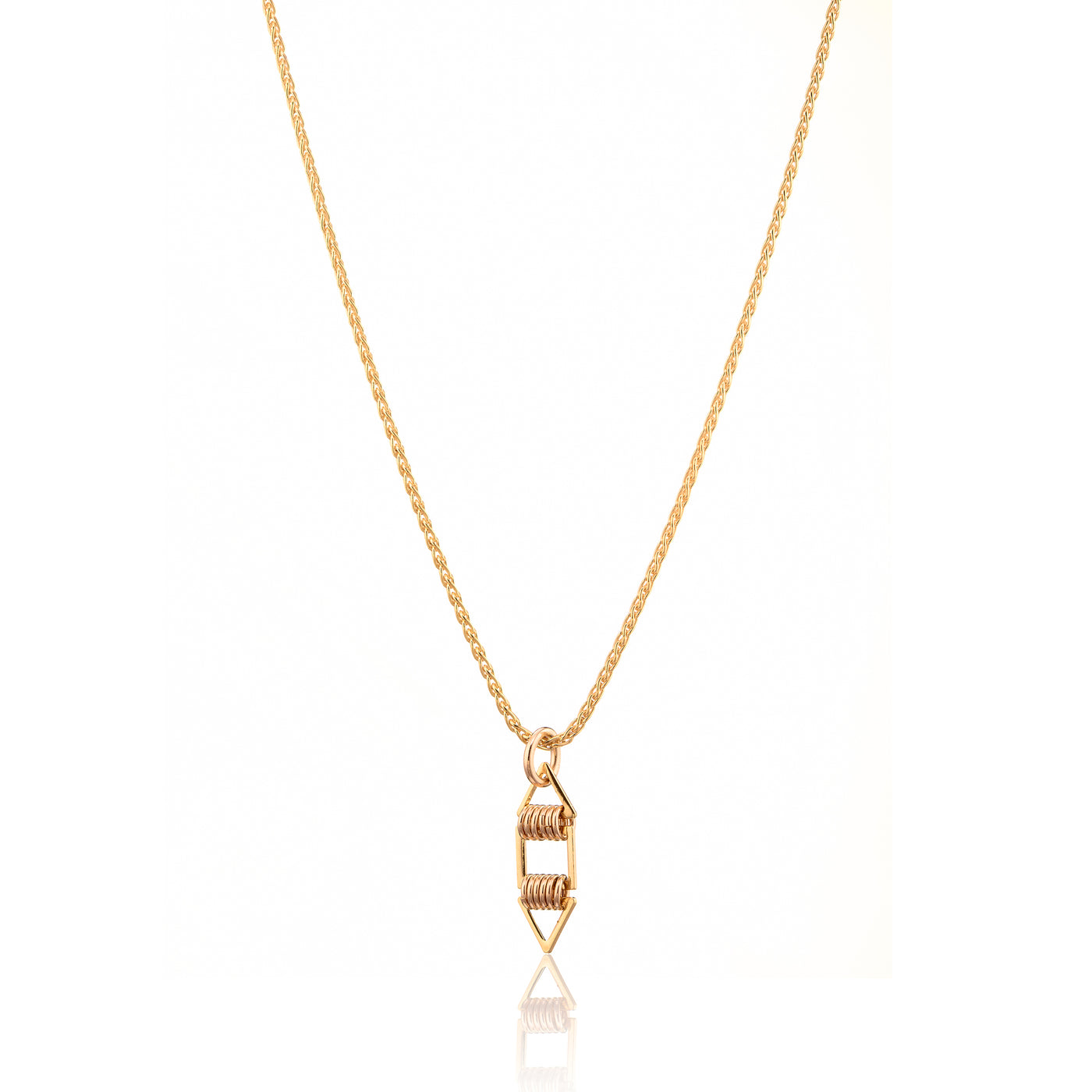 14kt GoldFill Shuttle Pendant