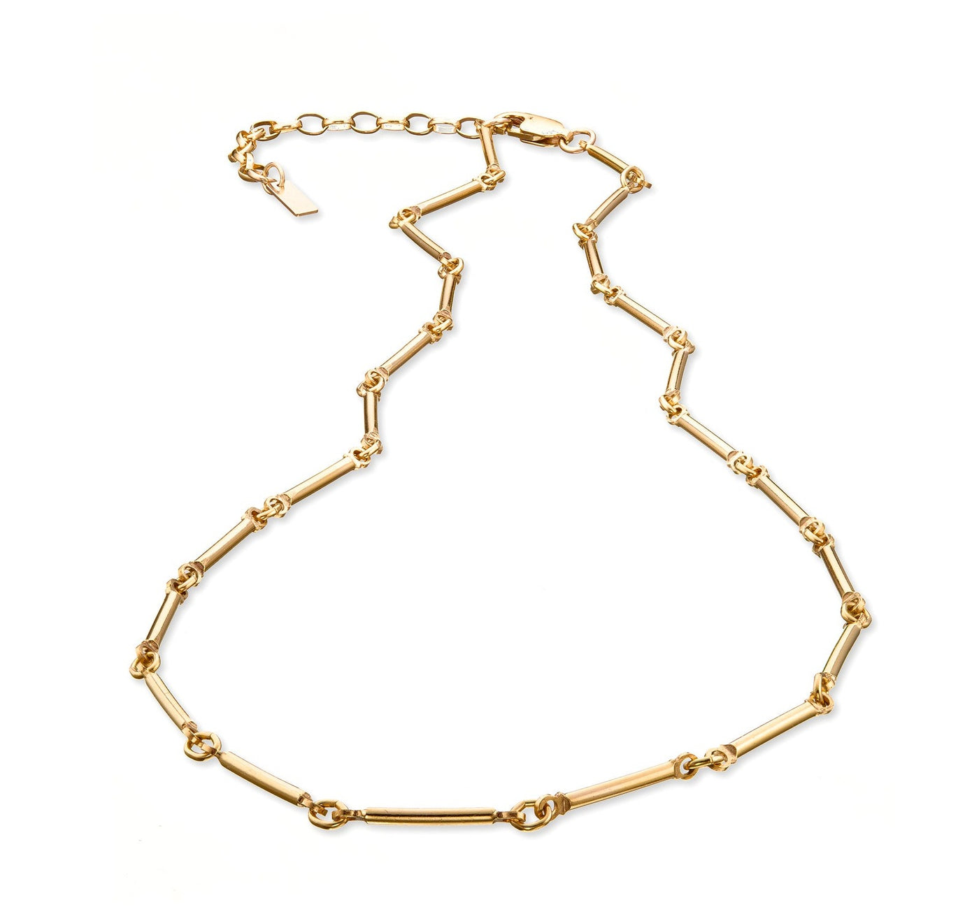 14kt GoldFill Woven Link Necklace