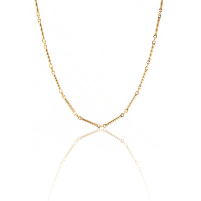 14kt GoldFill Woven Link Necklace