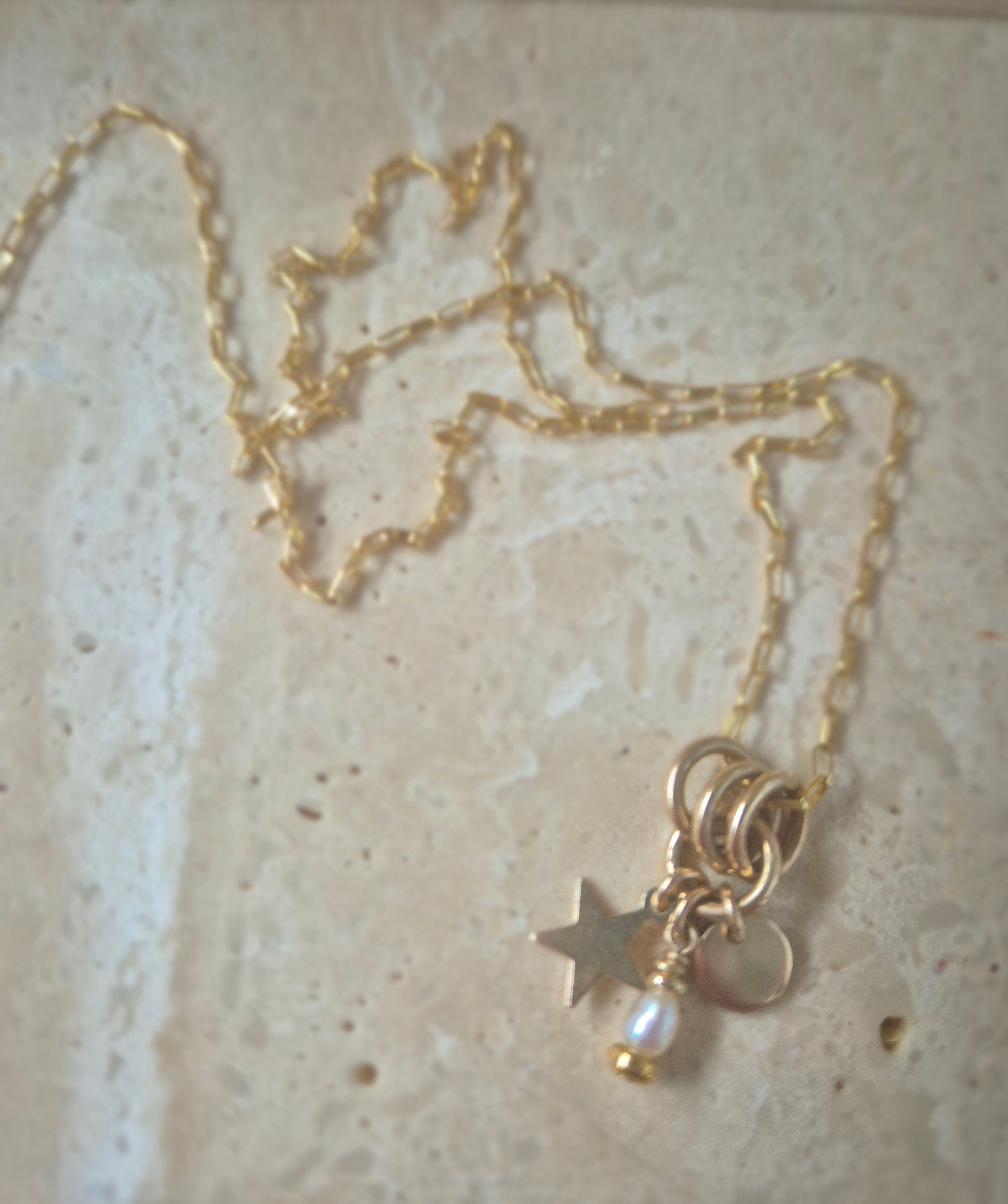 14ktGoldFill/Pearl Renew Charm Pendant