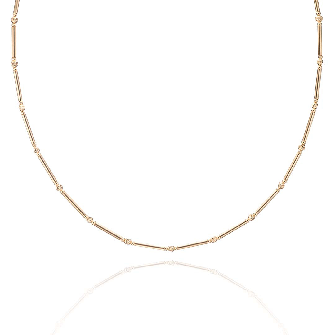 14kt GoldFill Molten Necklace