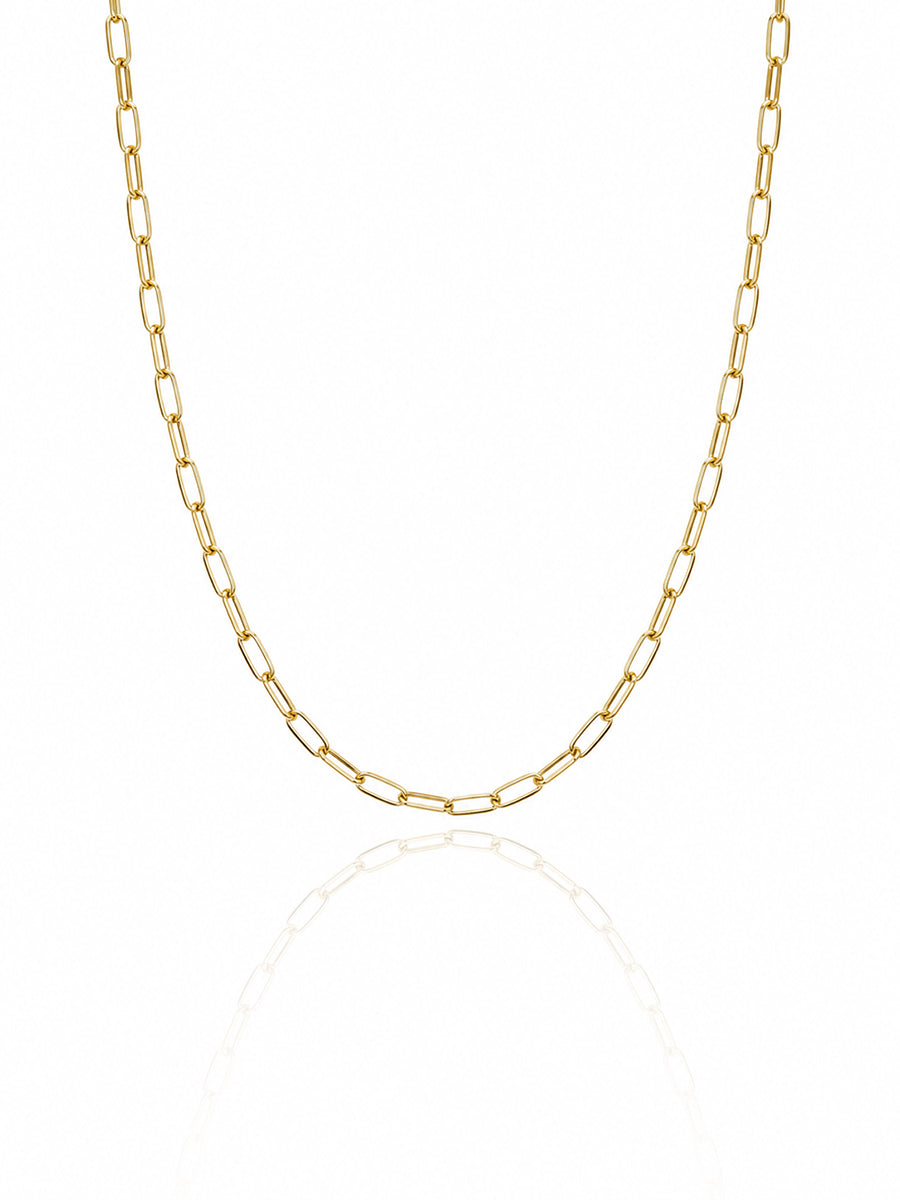 14kt GoldFill Paperclip Minimals Chain Necklace