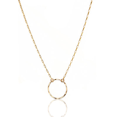 14kt GoldFill Textured Ring Pendant