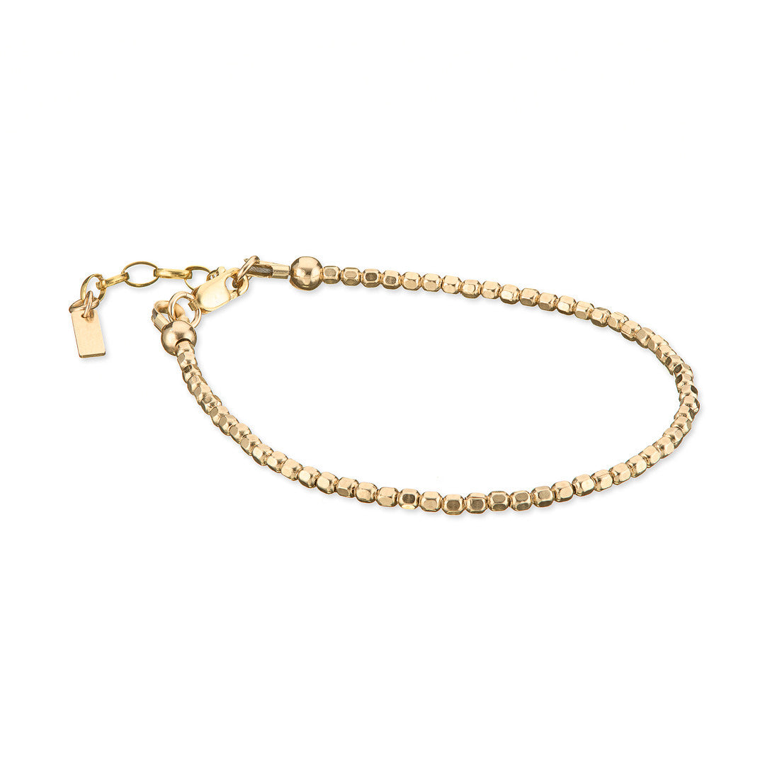 14kt Goldfill beaded bracelet Set