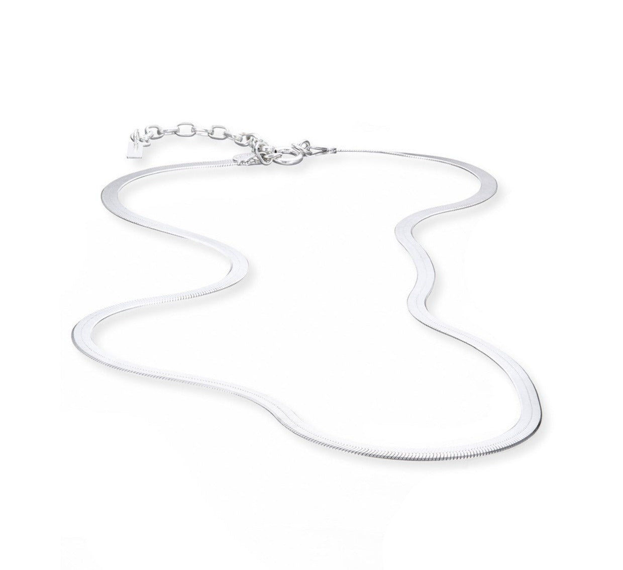 Herringbone Chain - Sterling Silver