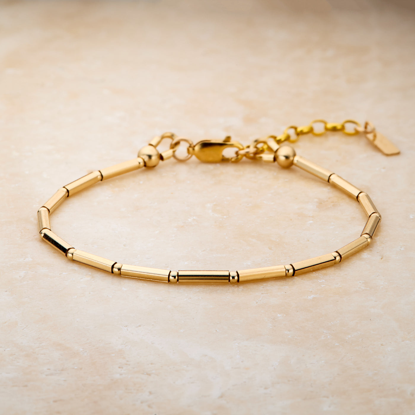 14kt Goldfill Linear Bracelet