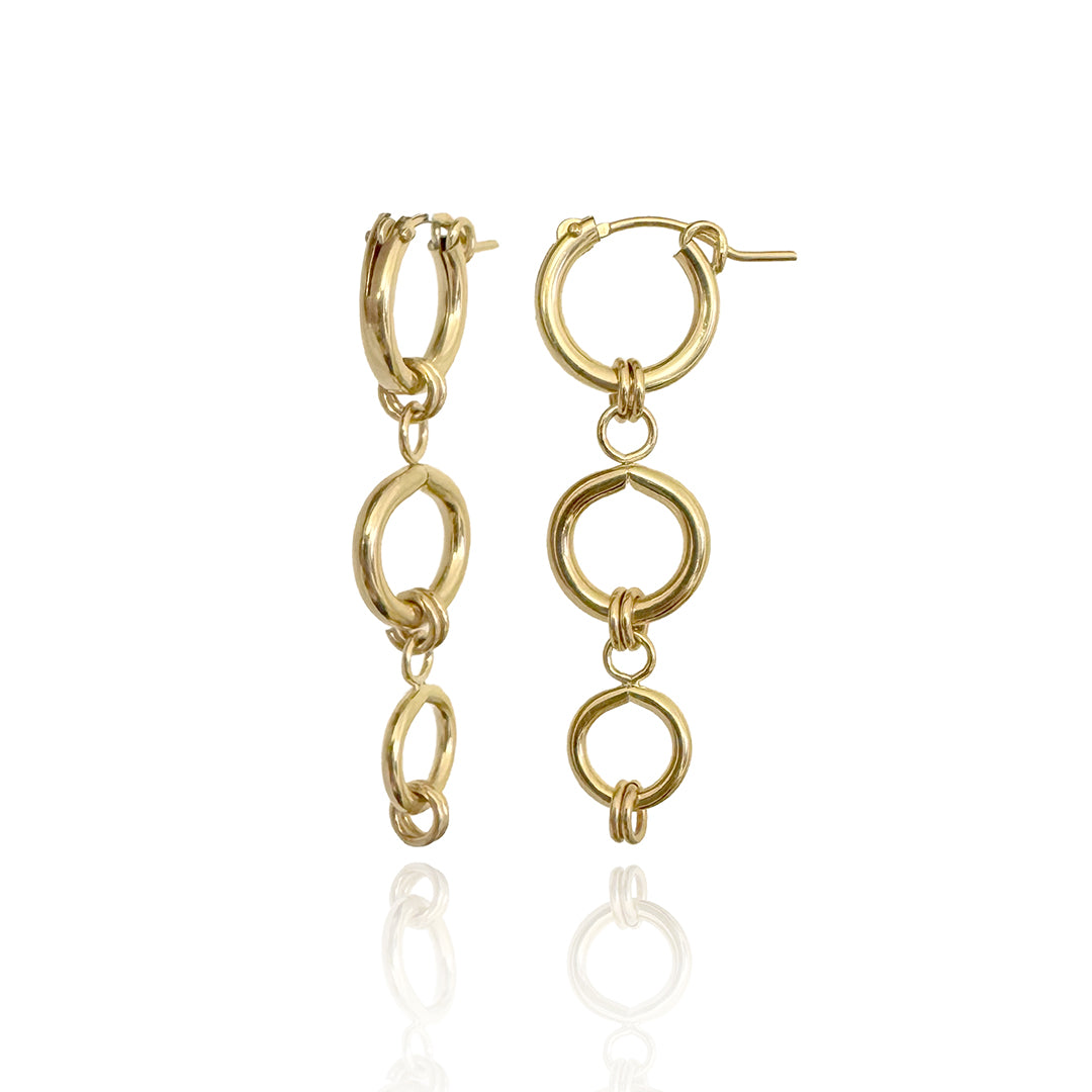 14kt GoldFill Bubble Earrings