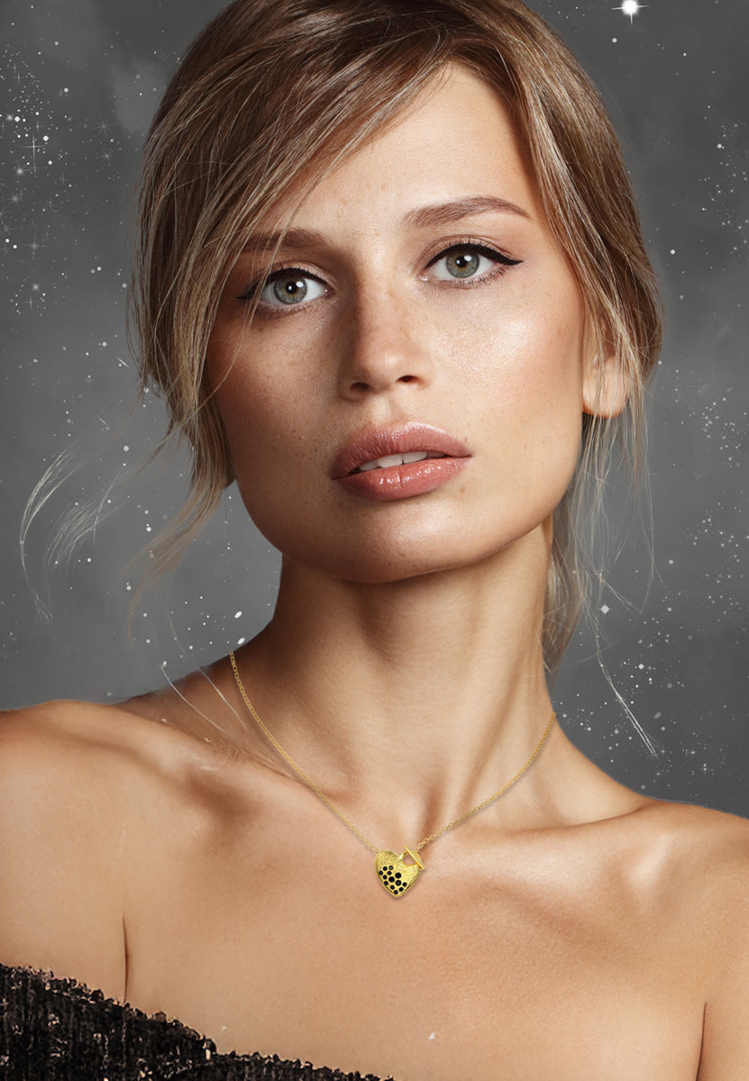 Heartstar Pendant - Vermeil/Cubic Zirconia