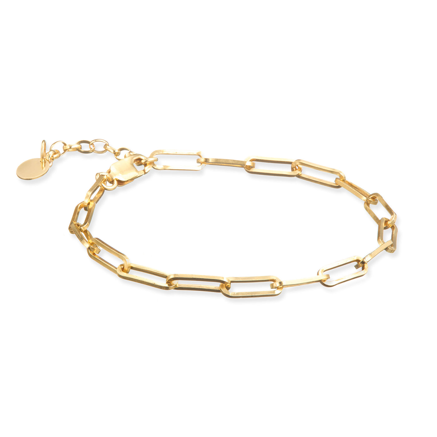 14kt Goldfill Heavy Paperclip Bracelet