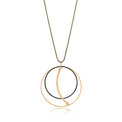 Stamen Disc Pendant