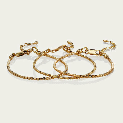 14kt GoldFill Tiny Bead Bracelet