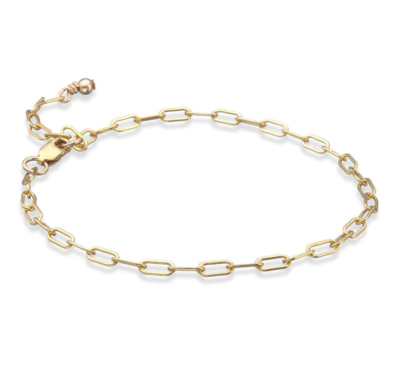 14kt GoldFill Delicate Link Chain Bracelet