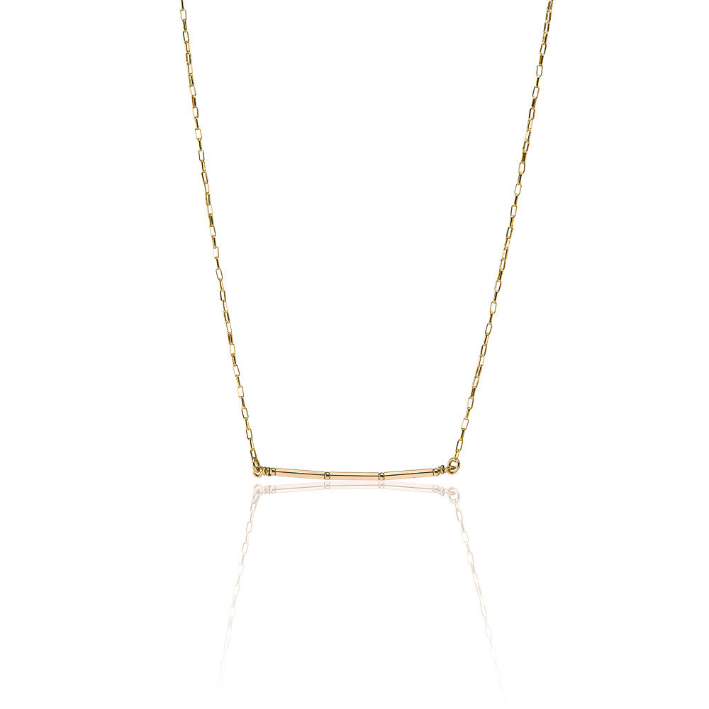 14kt GoldFill Linear Pendant
