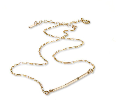 14kt GoldFill Linear Pendant