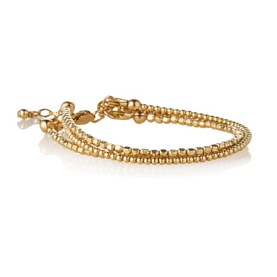 14kt GoldFill Triple Strand Delicate Bracelet