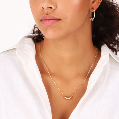 14kt GoldFill Infinity Rings Pendant